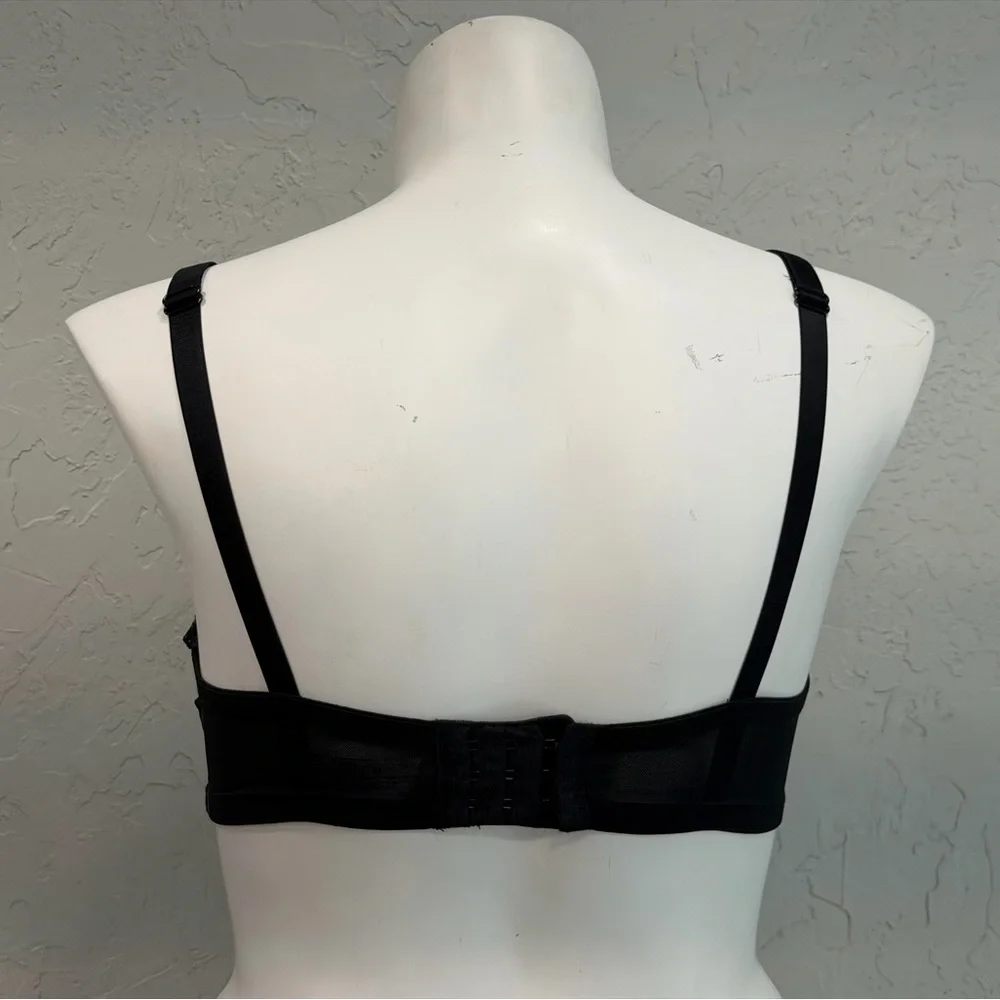 Adore Me Black and Tan Lace Bra - Picture 3 of 5